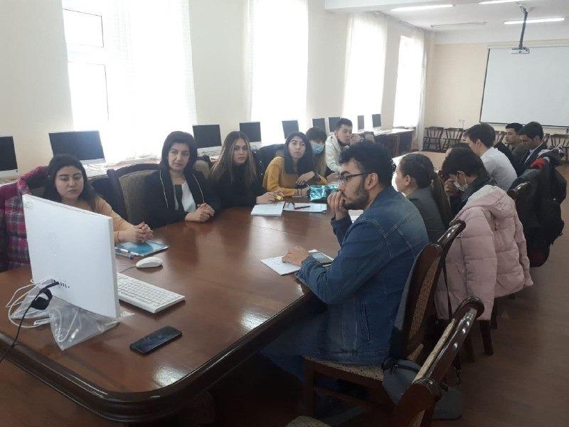 И.о. доцента кафедры философии С.А. Арыстамбаева провела лекцию для студентов Национального университета Узбекистана